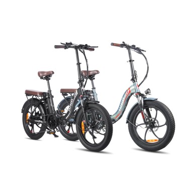 FAFREES F20 Pro električni bicikl 20" 250W, zeleno-crni